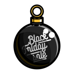 Color vintage black friday sale emblem
