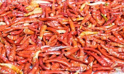 dried chilli background