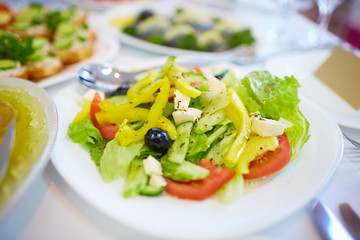 delicious cold appetizer vegetable salad