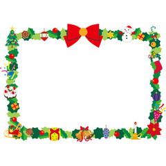 クリスマスのフレーム