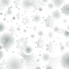 Fototapeta na wymiar White snowflake winter background