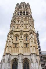 Rouen Cathedral (Cathedrale de Notre-Dame, 1202 - 1880). France.