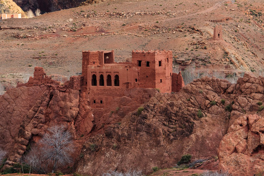 Kasbah in the Dades valley.
