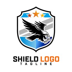 Fototapeta premium shield logo