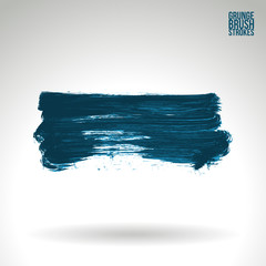 Brush stroke and texture. Vector design. Underline and border.