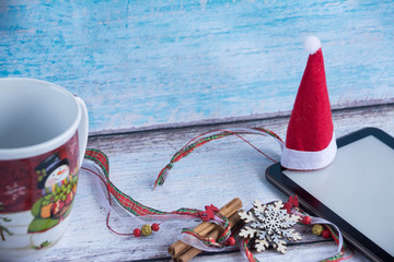 Advent und Weihnachtszeit, Zeit zum Lesen bei einem Heissgetränk 