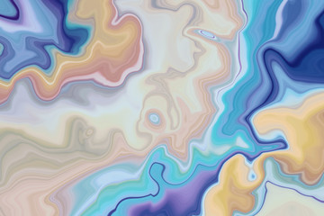 abstract marbled background, decorative agate texture, liquid marbling, creative painted wallpaper,...