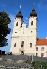 Fototapeta premium Double-turret church