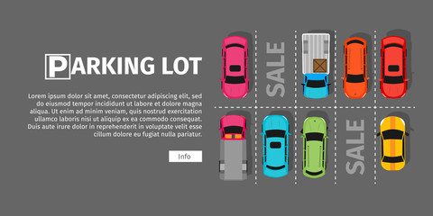 Parking Lot Top View © robu_s