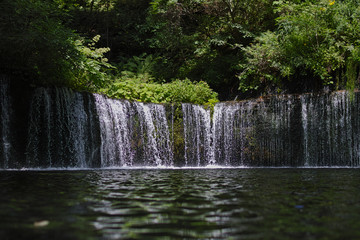 軽井沢の白糸の滝
