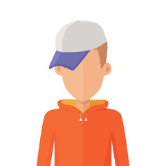 Man Character Avatar Vector in Flat Design.
