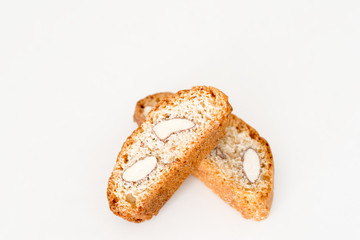 Dry almond biscuit detail