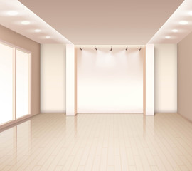 Empty Modern Room Interior