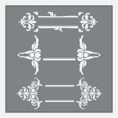 Frames for text decoration