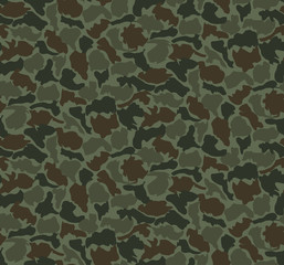 Abstract Vector Military Camouflage Background