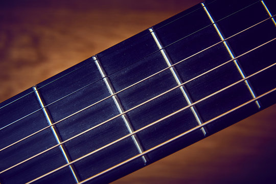 Chitarra manico con corde in acciaio