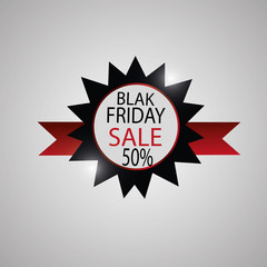 Black Friday sale. Sale illustration. Best price vector.
