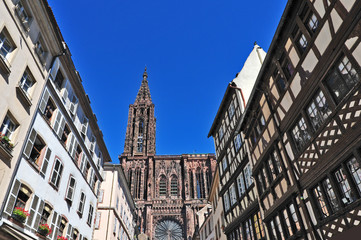Strasburgo - Strasbourg, la Cattedrale, Alsazia