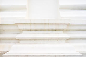 White Temple Wall