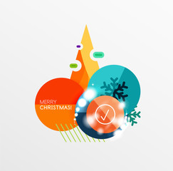 Christmas sale stickers