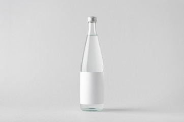Water Bottle Mock-Up - Blank Label