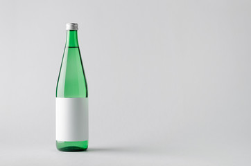 Water Bottle Mock-Up - Blank Label