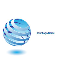 3d icon logo geometric