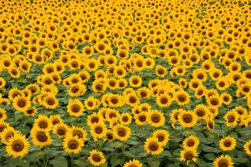 明野のひまわり畑