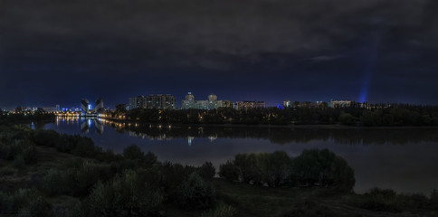 The view of the city of Krasnodar .