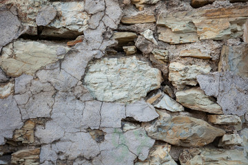 Background - Stacked Stone Wall.