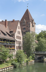 Naklejka premium Nuremberg in Bavaria