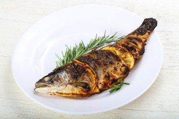 grilled trout