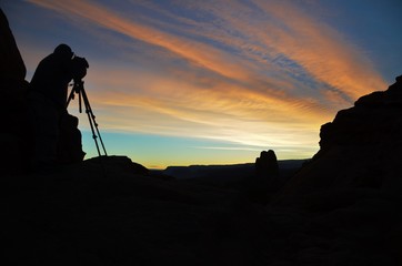 photographer at work