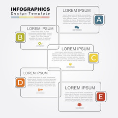 Infographic design template. Vector illustration.