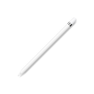 pencil or stylus for tablet white color isolated on white background. stock vector illustration eps10