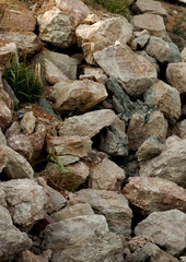 background from the pile of stones