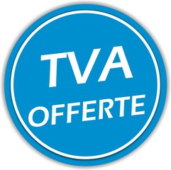 bouton TVA offerte