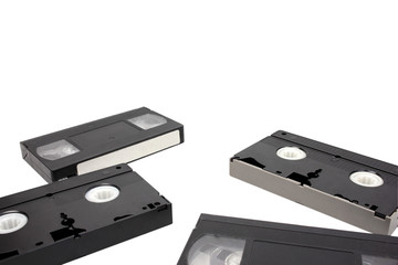 Obraz premium Old vhs video cassette