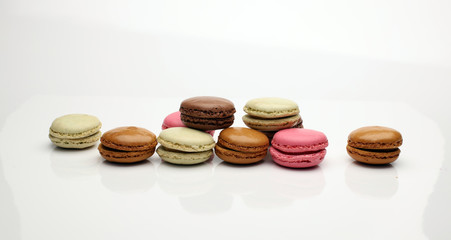 French macaroons .Dessert