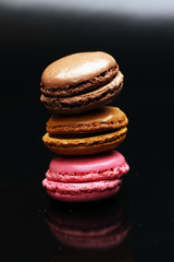 French macaroons .Dessert