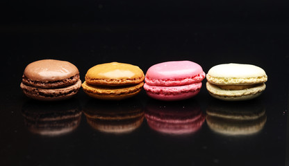 French macaroons .Dessert