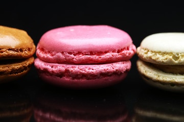 French macaroons .Dessert