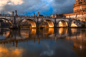 Obraz premium ponte sant'angelo