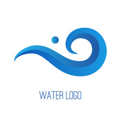 water gradient logo
