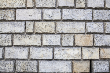a wall of old bricks, brick background
