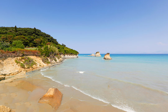 Sidari in Corfu, Greece