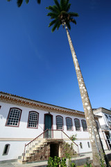 colonial church in serro, minas gerais, brazil