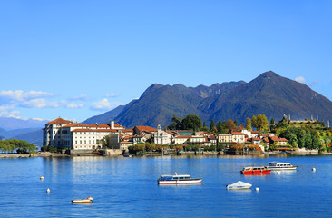 Fototapeta na wymiar Scenic view of the Isola Bella, Lago Maggiore, Italy, Europe