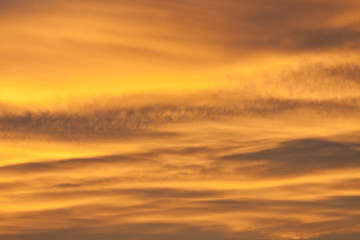 Texture of dramatic twilight cloudscape