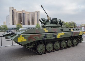 Fighting vehicle infantry Ukrainian production. Weapon